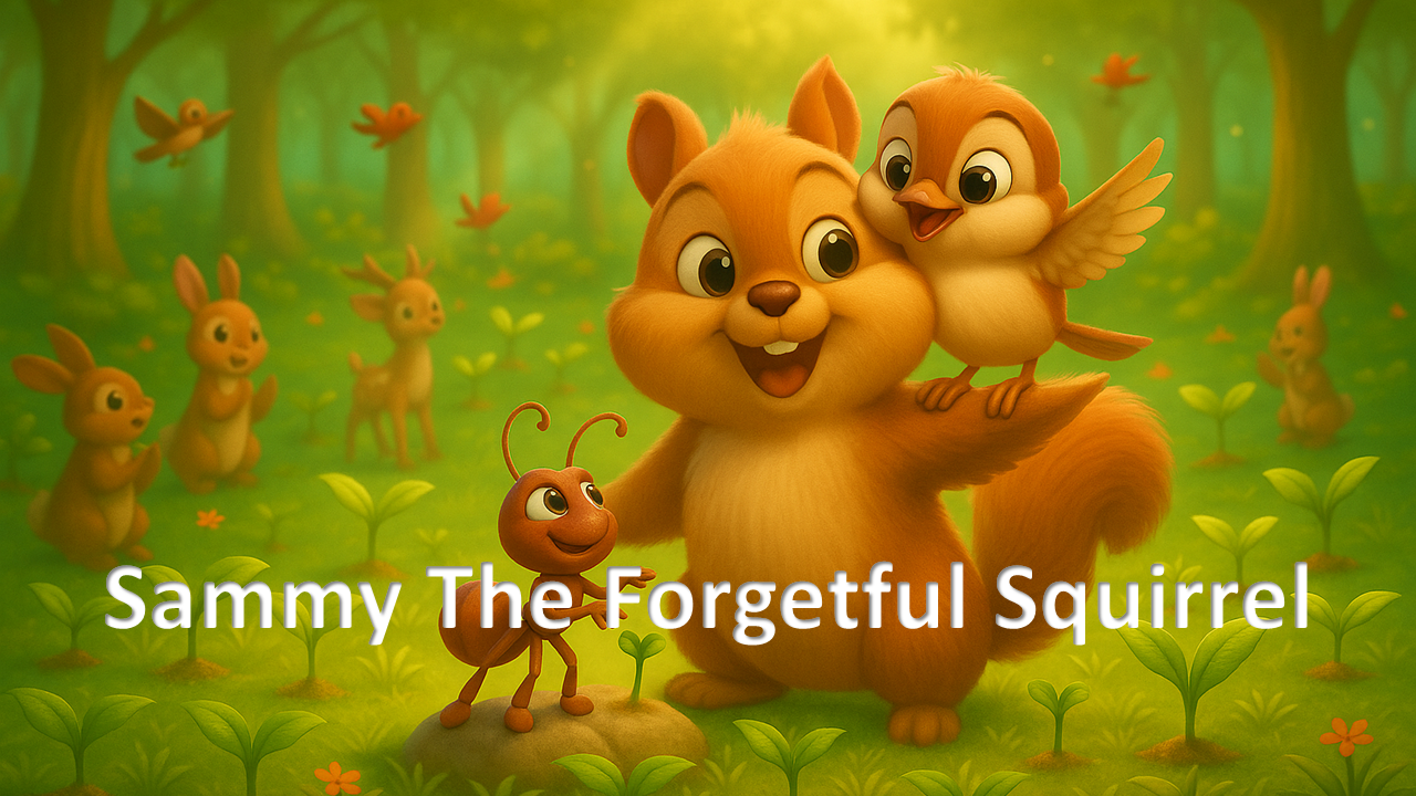 Sammy The Forgetful Squirrel